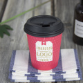 Biodegradable best price black disposable beverage wheat straw coffee cups